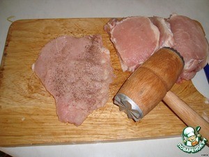 Отбивная в сырной панировке Отбивная в сырной панировке