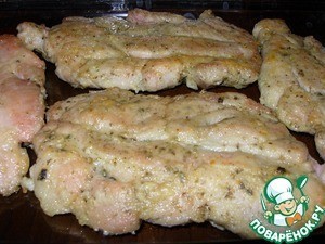 Отбивные из свинины "Радуга вкусов" Отбивные из свинины "Радуга вкусов"