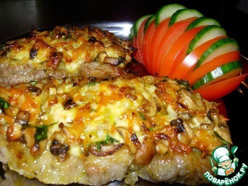 Отбивные из свинины "Радуга вкусов" Отбивные из свинины "Радуга вкусов"