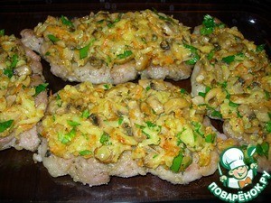 Отбивные из свинины "Радуга вкусов" Отбивные из свинины "Радуга вкусов"