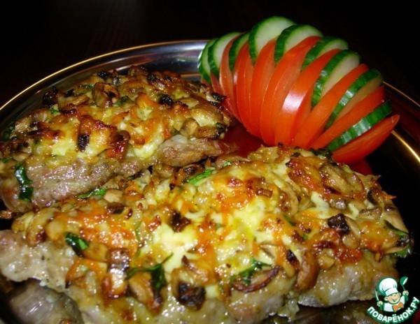 Отбивные из свинины "Радуга вкусов" Отбивные из свинины "Радуга вкусов"