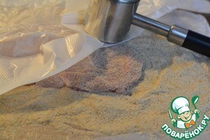 Отбивные под соусом