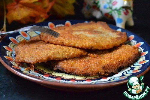 Отбивные под соусом