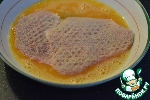 Отбивные под соусом