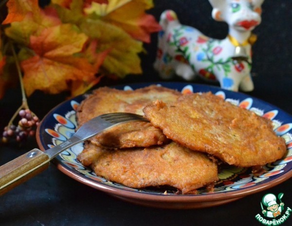 Отбивные под соусом