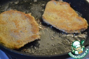 Отбивные под соусом