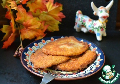 Отбивные под соусом