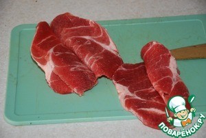 Отбивные с сырной начинкой Отбивные с сырной начинкой