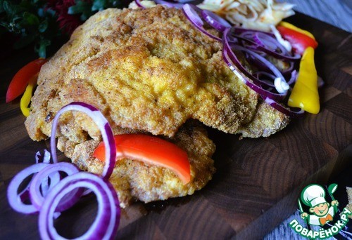 Отбивные в кукурузной поленте Отбивные в кукурузной поленте