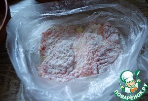 Отбивные в кукурузной поленте Отбивные в кукурузной поленте