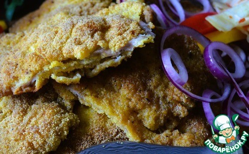 Отбивные в кукурузной поленте Отбивные в кукурузной поленте