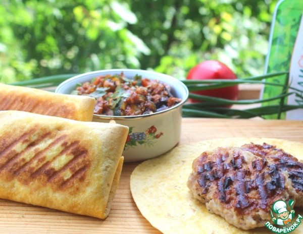 Овощи-гриль в остром соусе Овощи-гриль в остром соусе