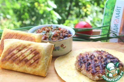 Овощи-гриль в остром соусе Овощи-гриль в остром соусе