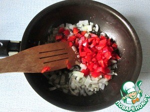 Овощи с бататом на сковороде