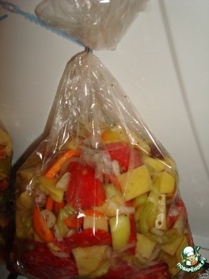 Овощное рагу в рукаве Овощное рагу в рукаве