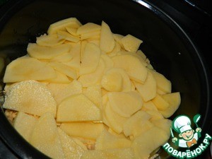 Овощной гратен в мультиварке