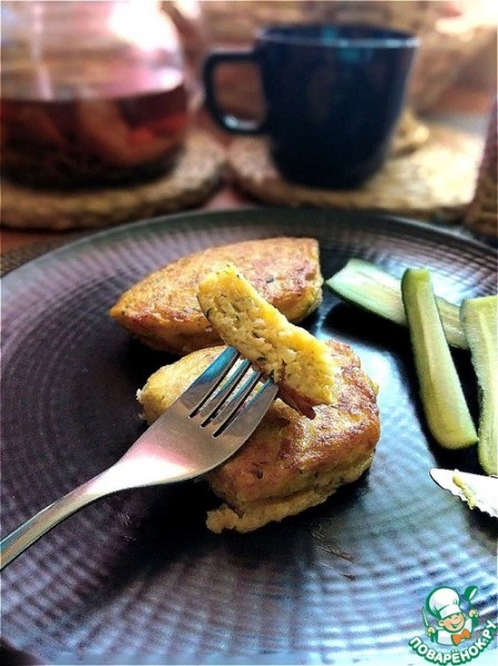 Овощные котлеты с кабачком Овощные котлеты с кабачком