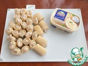 Паккери в сливочном соусе