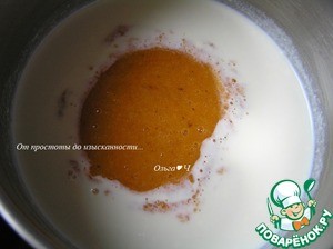 Панна котта с хурмой Панна котта с хурмой