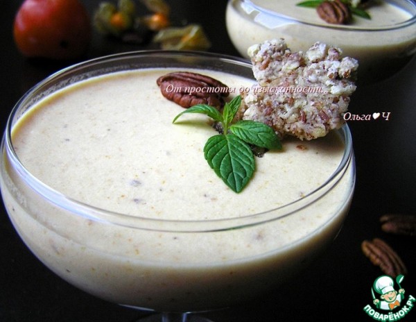 Панна котта с хурмой Панна котта с хурмой