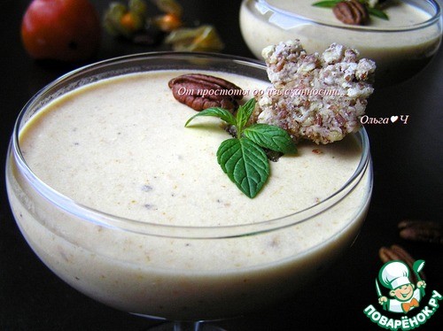 Панна котта с хурмой Панна котта с хурмой