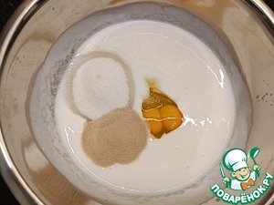 Паровые вареники на кефирном дрожжевом тесте