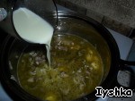 Паста из курицы в сливочном соусе Паста из курицы в сливочном соусе