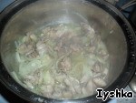 Паста из курицы в сливочном соусе Паста из курицы в сливочном соусе