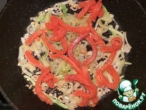 Паста с кабачками в сливочном соусе