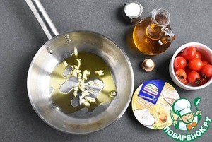 Паста с жареными помидорами Паста с жареными помидорами