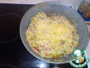 Паста со сметаной, грибами и сыром Паста со сметаной, грибами и сыром