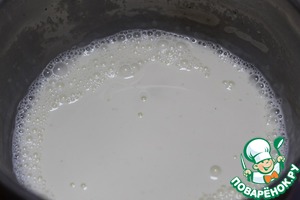 Печень под сырным соусом