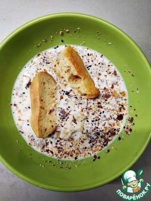 Печеночные котлеты с соусом 3 сыра Печеночные котлеты с соусом 3 сыра