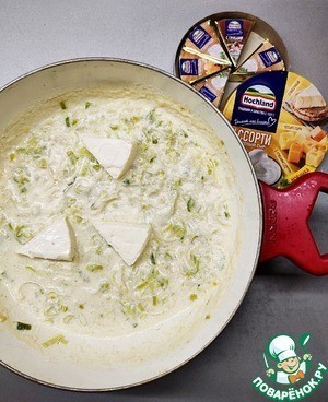 Печеночные котлеты с соусом 3 сыра Печеночные котлеты с соусом 3 сыра