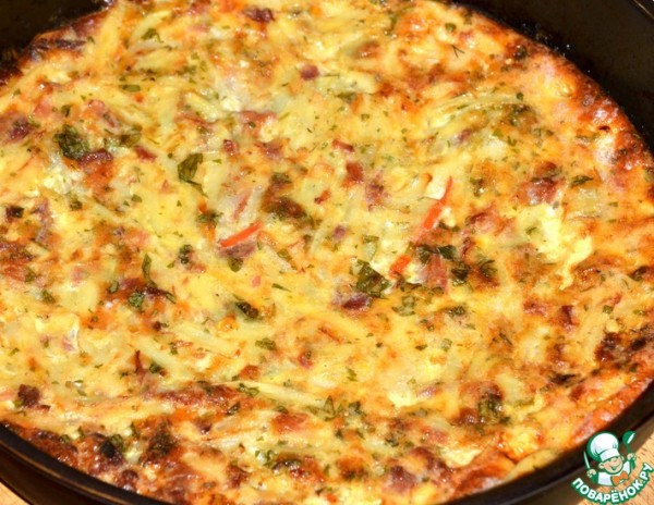 Пикантный гратен с тунцом Пикантный гратен с тунцом