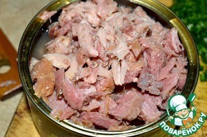 Пикантный гратен с тунцом Пикантный гратен с тунцом