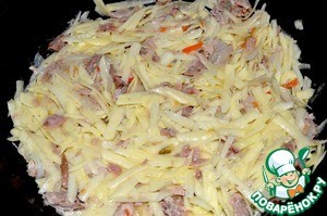 Пикантный гратен с тунцом Пикантный гратен с тунцом