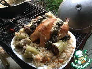 Плов "Калейдоскоп долмы"