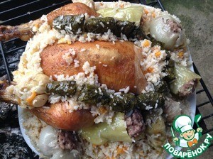 Плов "Калейдоскоп долмы"