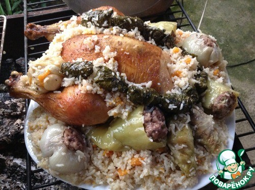 Плов "Калейдоскоп долмы"