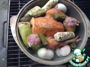 Плов "Калейдоскоп долмы"