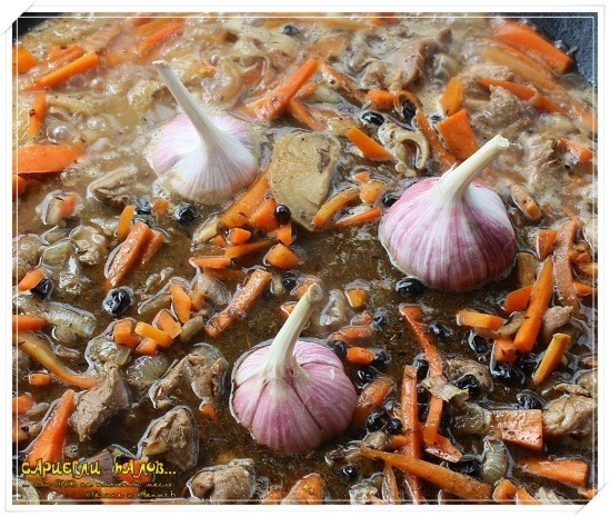 Плов на топленом масле "Сариёгли палов"