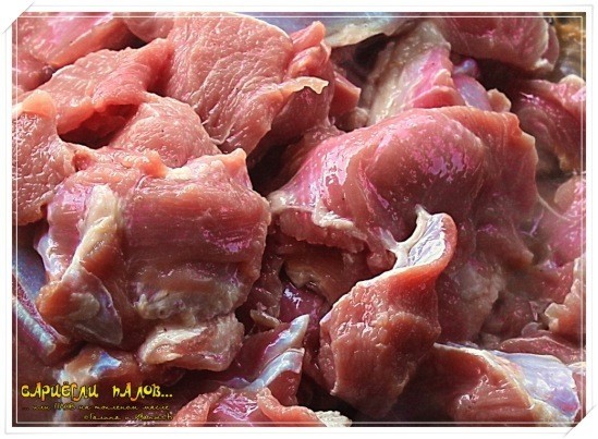 Плов на топленом масле "Сариёгли палов"