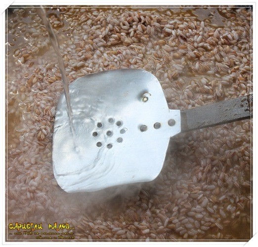 Плов на топленом масле "Сариёгли палов"