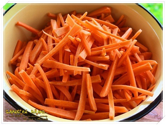 Плов на топленом масле "Сариёгли палов"