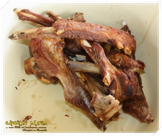 Плов на топленом масле "Сариёгли палов"