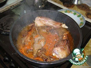 Плов с долмой по-маргилански Плов с долмой по-маргилански