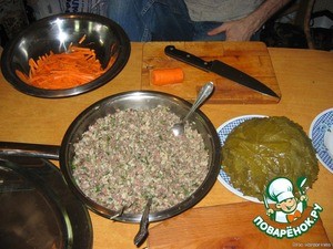 Плов с долмой по-маргилански Плов с долмой по-маргилански