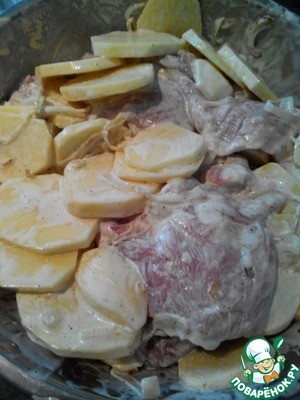 Почти "Картофельный гратен" Почти "Картофельный гратен"