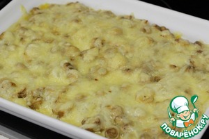 Полента с грибами и сыром Полента с грибами и сыром